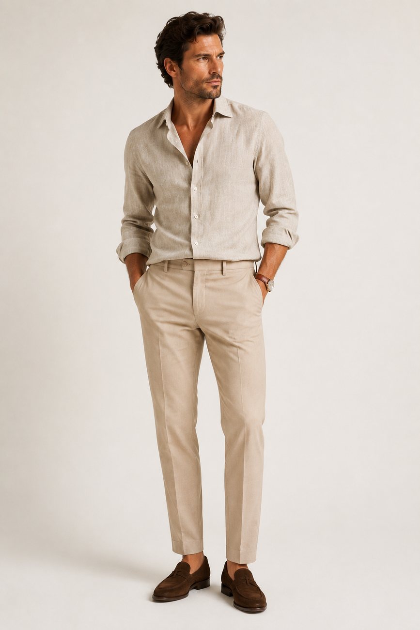 Chinos and casual shirts — Rocky's Fashion, Koh Samui
